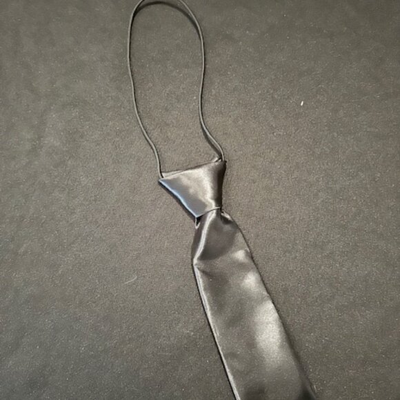 Black 7" Tie -PETS - Picture 1 of 2